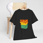 Dumpster Fire Heavy Cotton Tee