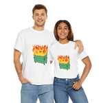 Dumpster Fire Heavy Cotton Tee