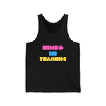 Himbo in Training Unisex Jersey Tank