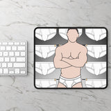 Mouse Pad, Tighty Whitie Design for Underwear Lovers