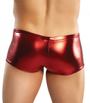 Male Power 153070 Heavy Metal Mini Short Boxer Briefs Color Red