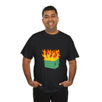 Dumpster Fire Heavy Cotton Tee