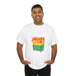 Dumpster Fire Heavy Cotton Tee