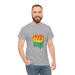 Dumpster Fire Heavy Cotton Tee