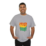 Dumpster Fire Heavy Cotton Tee