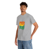 Dumpster Fire Heavy Cotton Tee