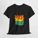 Dumpster Fire Heavy Cotton Tee