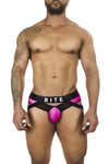 BiteWear BW2023108 Tuxedo Banana Jockstrap Color Fuchsia