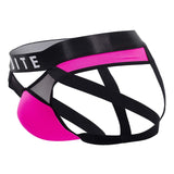 BiteWear BW2023108 Tuxedo Banana Jockstrap Color Fuchsia