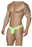 CandyMan 99315 Peek a Boo Thongs Color Green