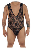 CandyMan 99380X Bodysuit Color Black