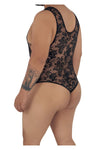 CandyMan 99380X Bodysuit Color Black