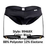 CandyMan 99468X Garter Briefs Color Black