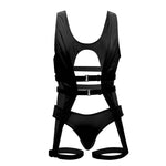 CandyMan 99541X Gladiator Bodysuit Color Black