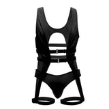 CandyMan 99541X Gladiator Bodysuit Color Black