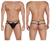 CandyMan 99547 Double Thongs Color Black