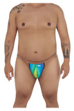 CandyMan 99571X Invisible Micro G-String Color Rainbow Prints