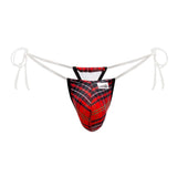 CandyMan 99571X Invisible Micro G-String Color Red Prints