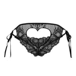 CandyMan 99579 Lace Heart Bikini Color Black