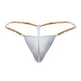 CandyMan 99586 Chain G-String Color White