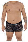 CandyMan 99601X Lounge Pajama Shorts Color Black