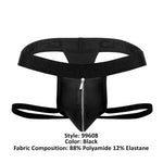 CandyMan 99608 Zipper Jockstrap Color Black