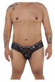 CandyMan 99615X Spank Me Lace Briefs Color Black