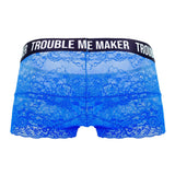 CandyMan 99616X Trouble Maker Lace Trunks Color Dark Blue