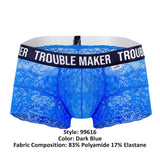 CandyMan 99616 Trouble Maker Lace Trunks Color Dark Blue