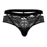 CandyMan 99627 Lace Jockstrap Color Black