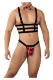 CandyMan 99634 Harness Two Piece Set Color Black