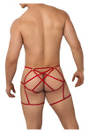 CandyMan 99646 Cage Jockstrap Color Red