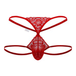 CandyMan 99668 Jock Thongs Color Red