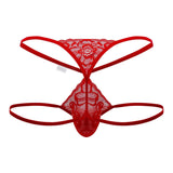 CandyMan 99668 Jock Thongs Color Red