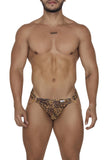 CandyMan 99669 Chain Thongs Color Animal Print