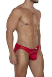 CandyMan 99672 Chain Jock Briefs Color Red