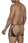 CandyMan 99678 Garter Thongs Color Black