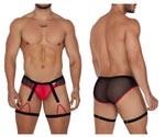 CandyMan 99684 Garter Briefs Color Black