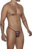 CandyMan 99685 Lace Thongs Color Red