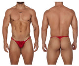 CandyMan 99685 Lace Thongs Color Red