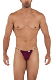 CandyMan 99710 Holes in One Bikini Color Burgundy