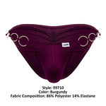 CandyMan 99710 Holes in One Bikini Color Burgundy