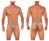 CandyMan 99712 Safari Thongs Color Zebra Print