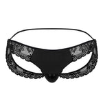 CandyMan 99721 Lace Jockstrap Color Black