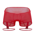 CandyMan 99740 Garter Trunks Color Red