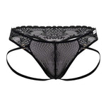 CandyMan 99747 Lace Thongs Color Black