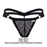 CandyMan 99751 Microfiber G-String Color Black