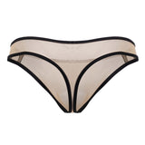 CandyMan 99767 Sports Mesh Thongs Color Beige