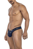 CandyMan 99767 Sports Mesh Thongs Color Navy