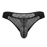 CandyMan 99771 Mesh Thongs Color Black